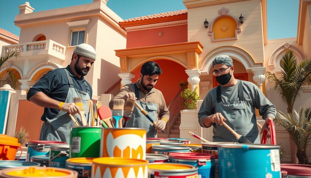 صباغ منازل الخيران بالكويت
