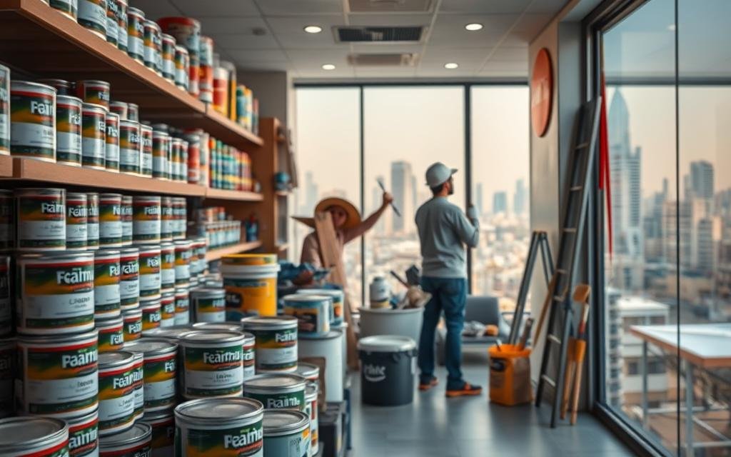 رقم صباغ الكويت | اصباغ وديكورات وورق جدران حديث